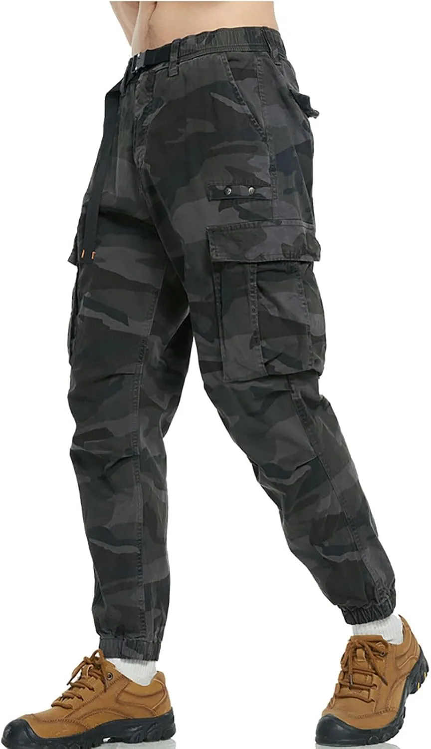 MIDOO Golf Pants Men Stretch Relaxed Fit Casual Loose Straight Sweatpants Outdoor Lightweight Work Hiking Pants Tousers