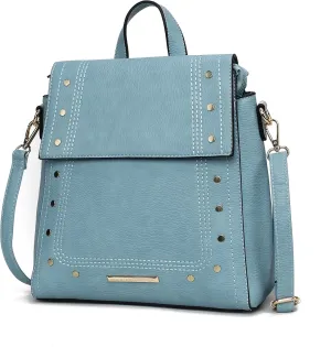 MKF Collection Shoulder Bag Convertible Handbag, Womens Backpack, Satchel & Crossbody 3-in-1 Top-Handle Purse by Mia K