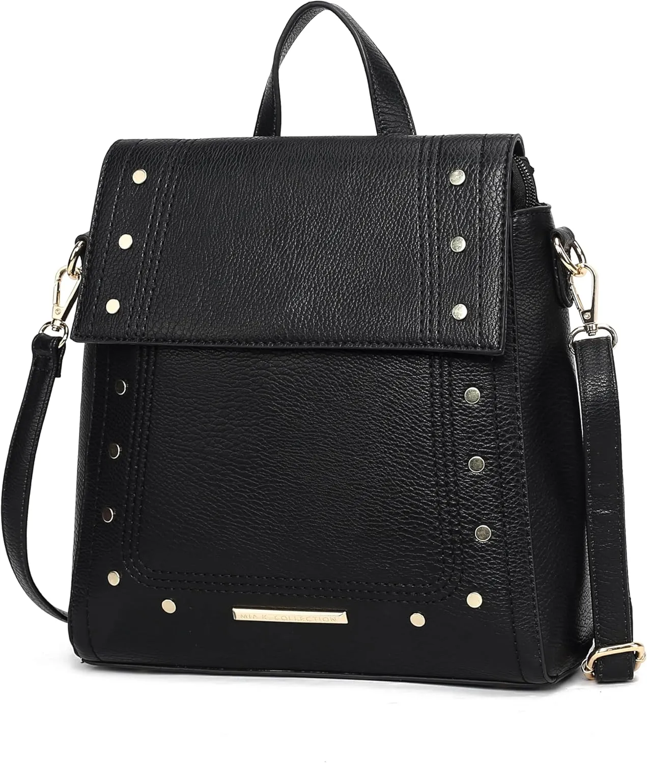 MKF Collection Shoulder Bag Convertible Handbag, Womens Backpack, Satchel & Crossbody 3-in-1 Top-Handle Purse by Mia K