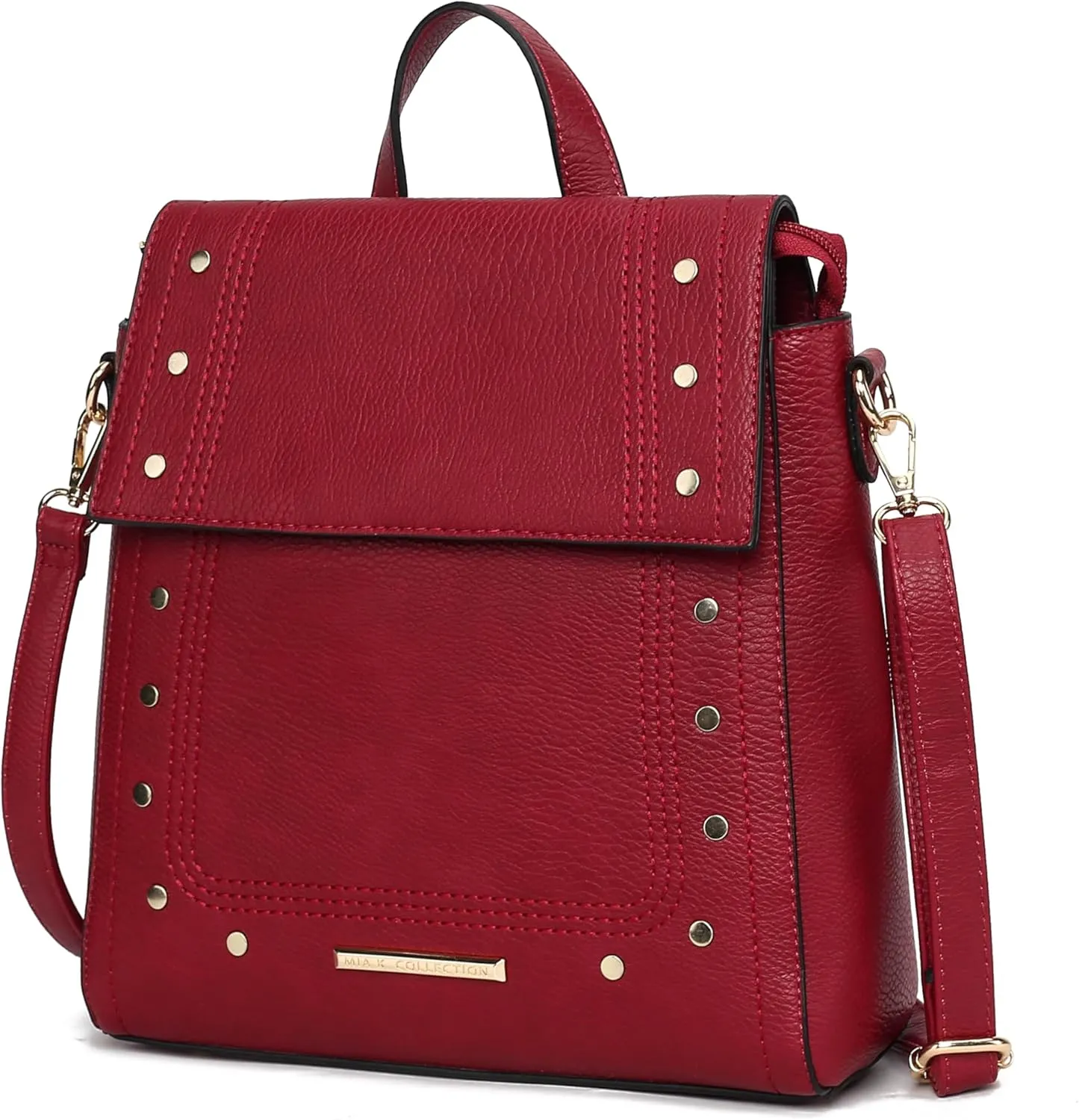 MKF Collection Shoulder Bag Convertible Handbag, Womens Backpack, Satchel & Crossbody 3-in-1 Top-Handle Purse by Mia K