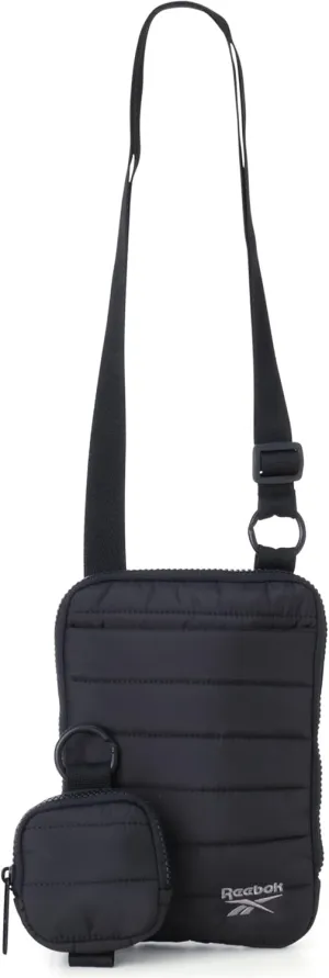 Reebok Womens Crossbody Bags - Lightweight Sling Cell Phone Purse, Quilted Small Crossbody Bags Women
