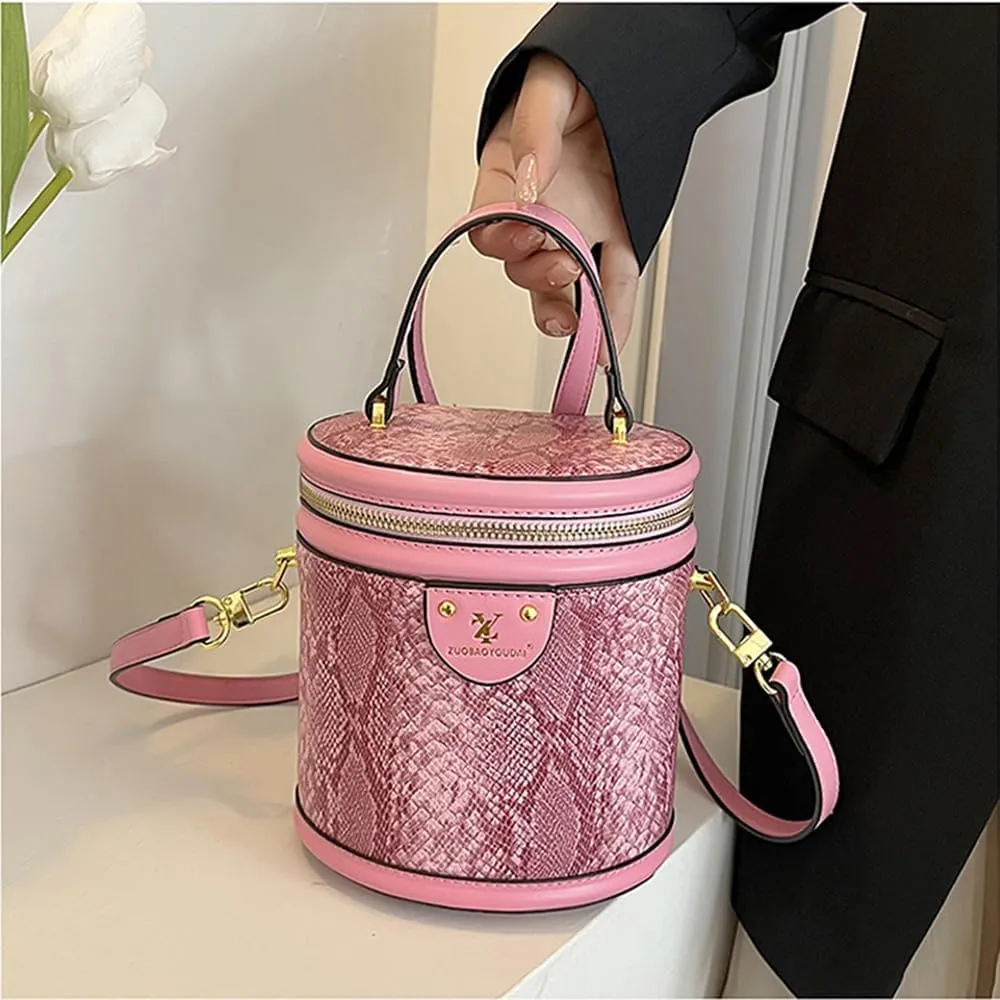 RTGGSEL Quilted Lattice Crossbody Shoulder Bags for Women Small Tote Square Satchel Handbags Purse with Bunny Doll Pendant