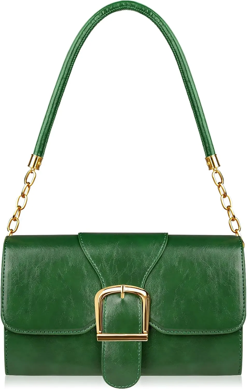 Shoulder Bag for Women, Cute Soft PU Leather Small Purse Handbags, Trendy Underarm Bag Tote Clutch Purses for Women