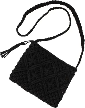 Sling Bags for Women Anti Theft Travel Fabric Nylon Multi Pocket Crossbody Bags Cute Purse for Women Trendy(Black)