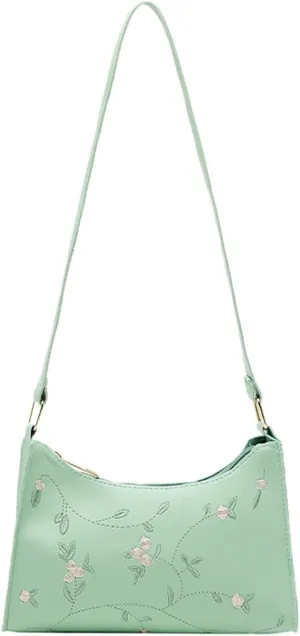Sling Bags for Women Anti Theft Travel Women's Shoulder Bags Tote Satchel Hobo Cute Purse for Women Trendy(Green)