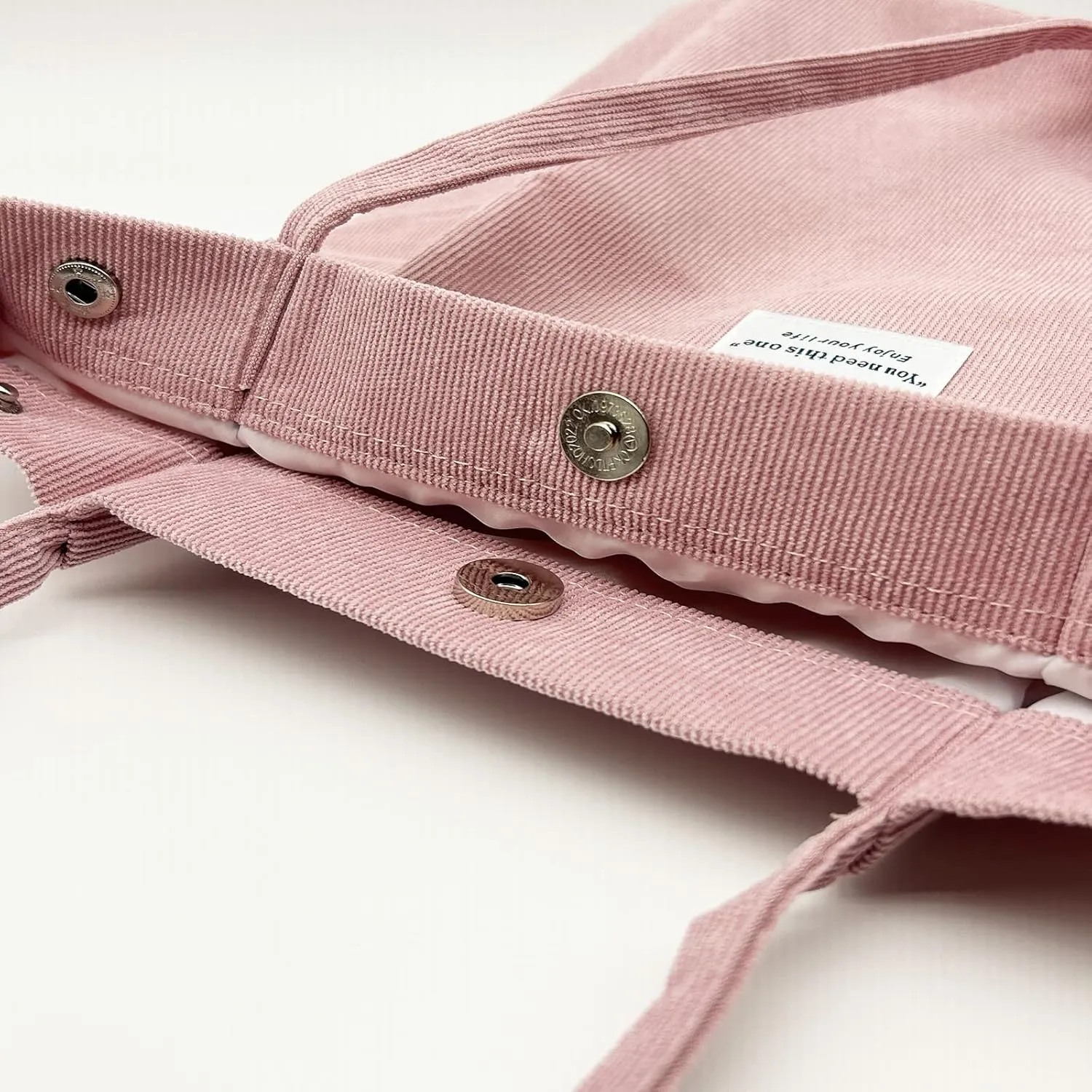 TELLUMO Fashion Corduroy Tote Bag Cow Print Bag Purses for Women Teen Girls with Inner Pocket