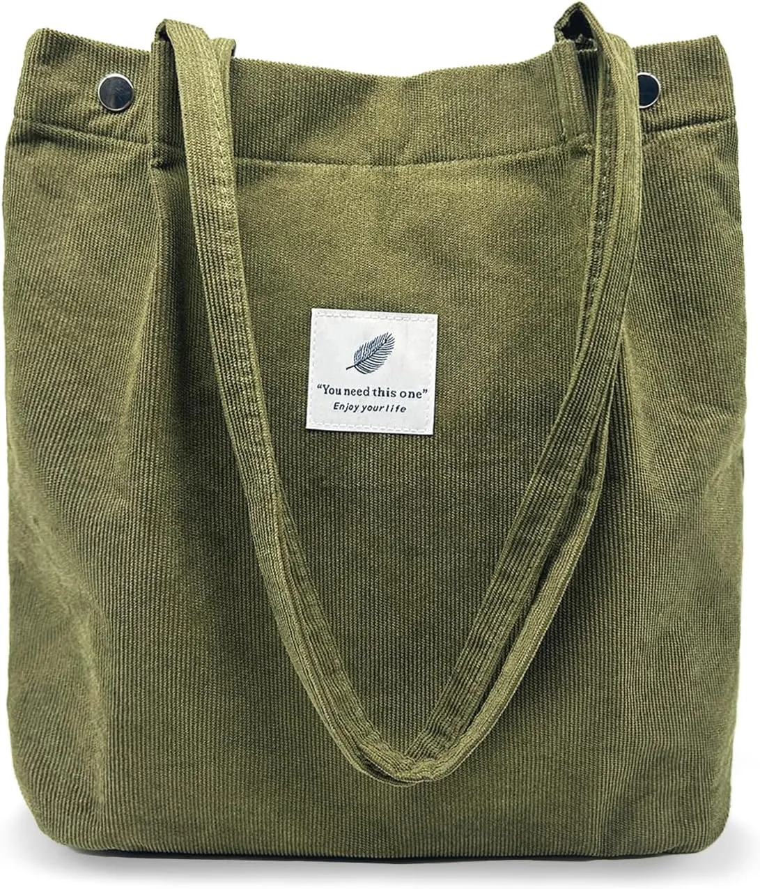 TELLUMO Fashion Corduroy Tote Bag Cow Print Bag Purses for Women Teen Girls with Inner Pocket