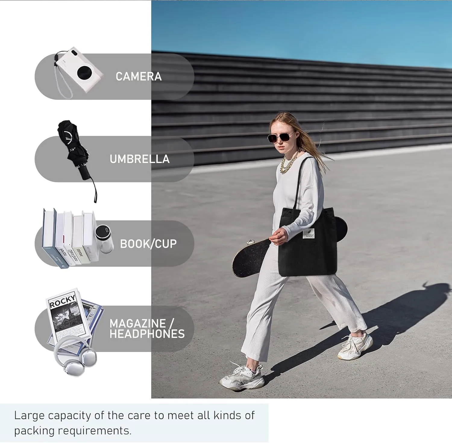 TELLUMO Fashion Corduroy Tote Bag Cow Print Bag Purses for Women Teen Girls with Inner Pocket