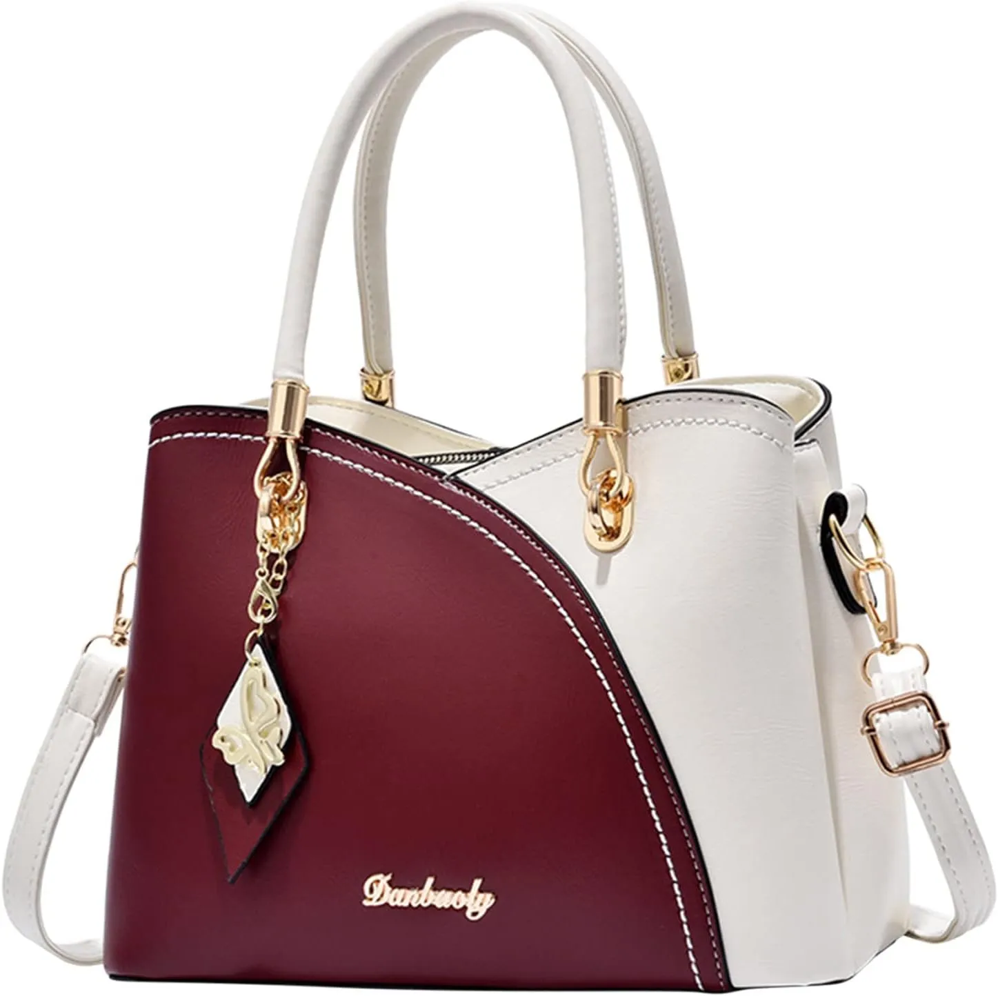 Top Handle Purses for Women Cute Hobo Tote Handbags Clutch Purses with Zipper Closure Lightweight Carry on Bag