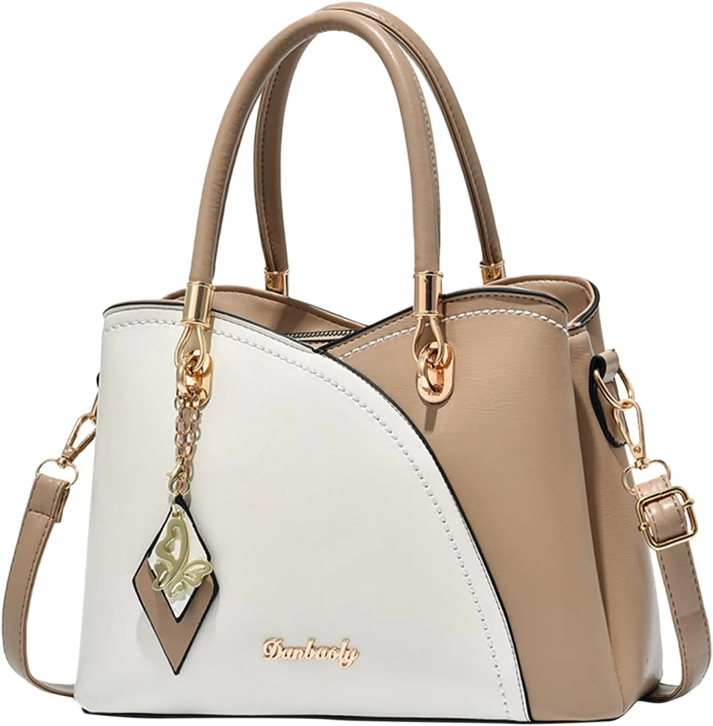 Top Handle Purses for Women Cute Hobo Tote Handbags Clutch Purses with Zipper Closure Lightweight Carry on Bag