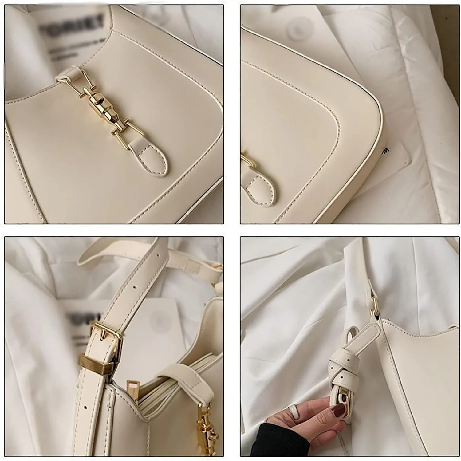 Tote Bag For Women Elegant Dumplings Handbags Ladies Purse Satchel Shoulder Bags Underarm Bag Leather Bag For Ladies J