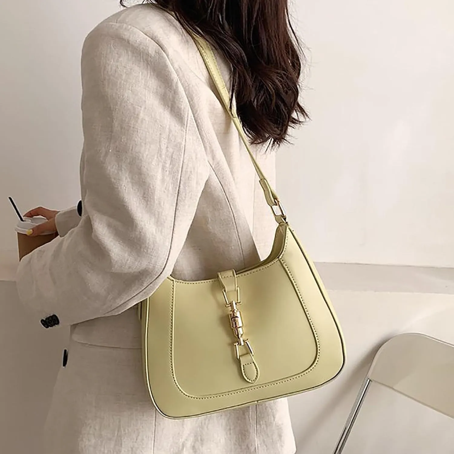 Tote Bag For Women Elegant Dumplings Handbags Ladies Purse Satchel Shoulder Bags Underarm Bag Leather Bag For Ladies J