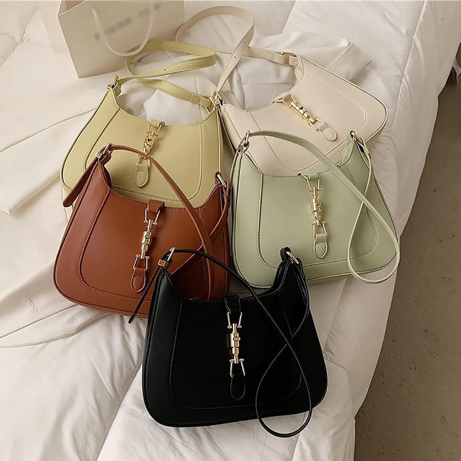 Tote Bag For Women Elegant Dumplings Handbags Ladies Purse Satchel Shoulder Bags Underarm Bag Leather Bag For Ladies J