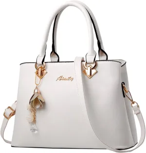 Tote Bag For Women Soft Leather Handbags Ladies Purse Satchel Shoulder Bags Large Bag For Ladies Work Shopping