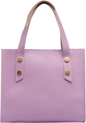 Tote Top Handle Satchel Bags for Women Purses and Handbags Satchel Tote Shoulder Bags Lightweight Work Bag(Purple)