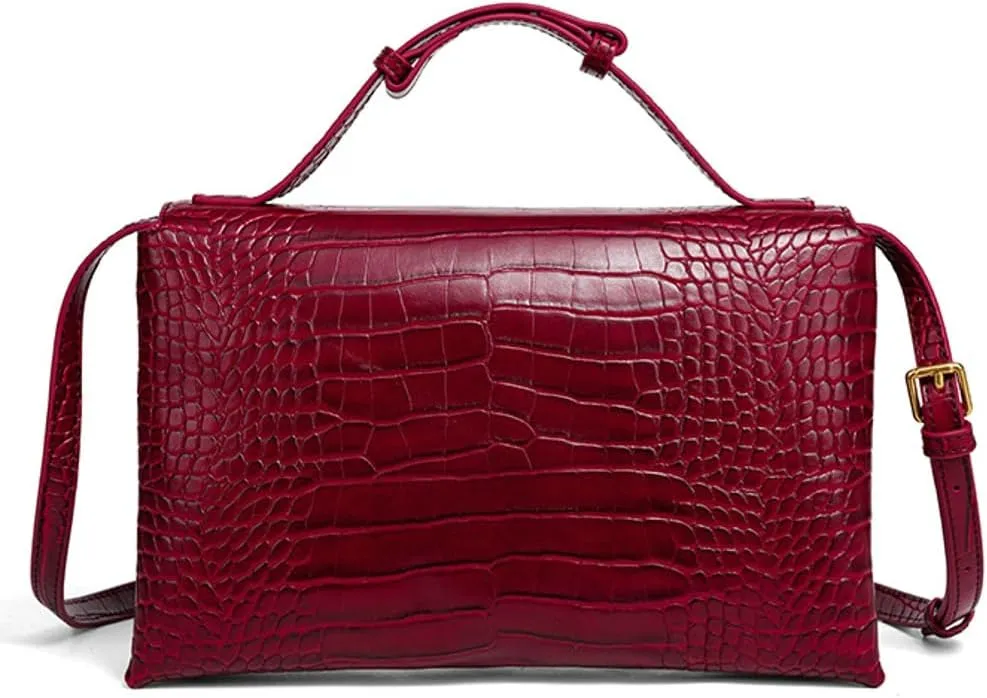 Vegan Leather Tote Bag Shoulder Handbag for Women Designer Crossbody Bag Evening Purse Leather Envelope Clutch Satchels 2025