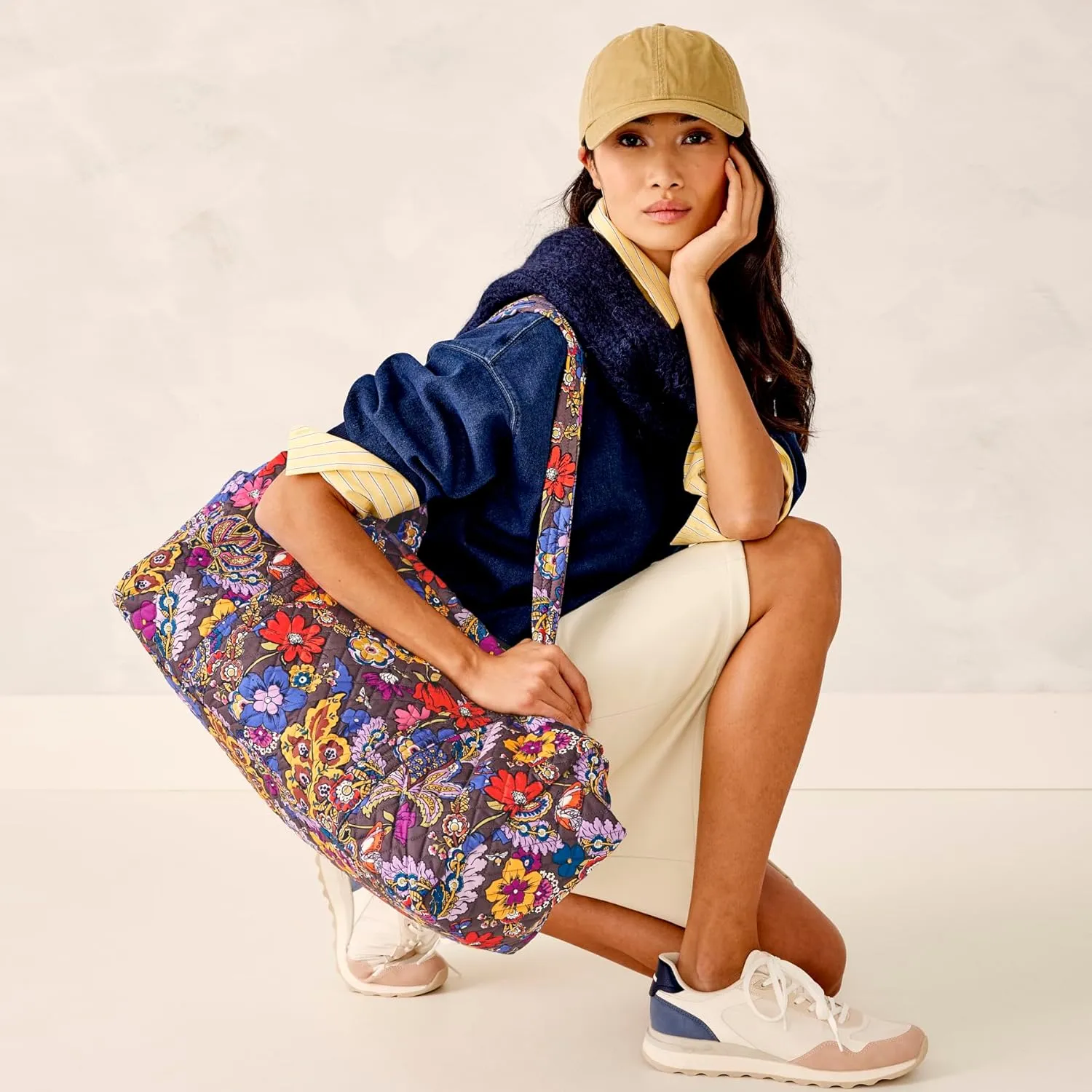 Vera Bradley Women's Premium Cotton Original Duffel