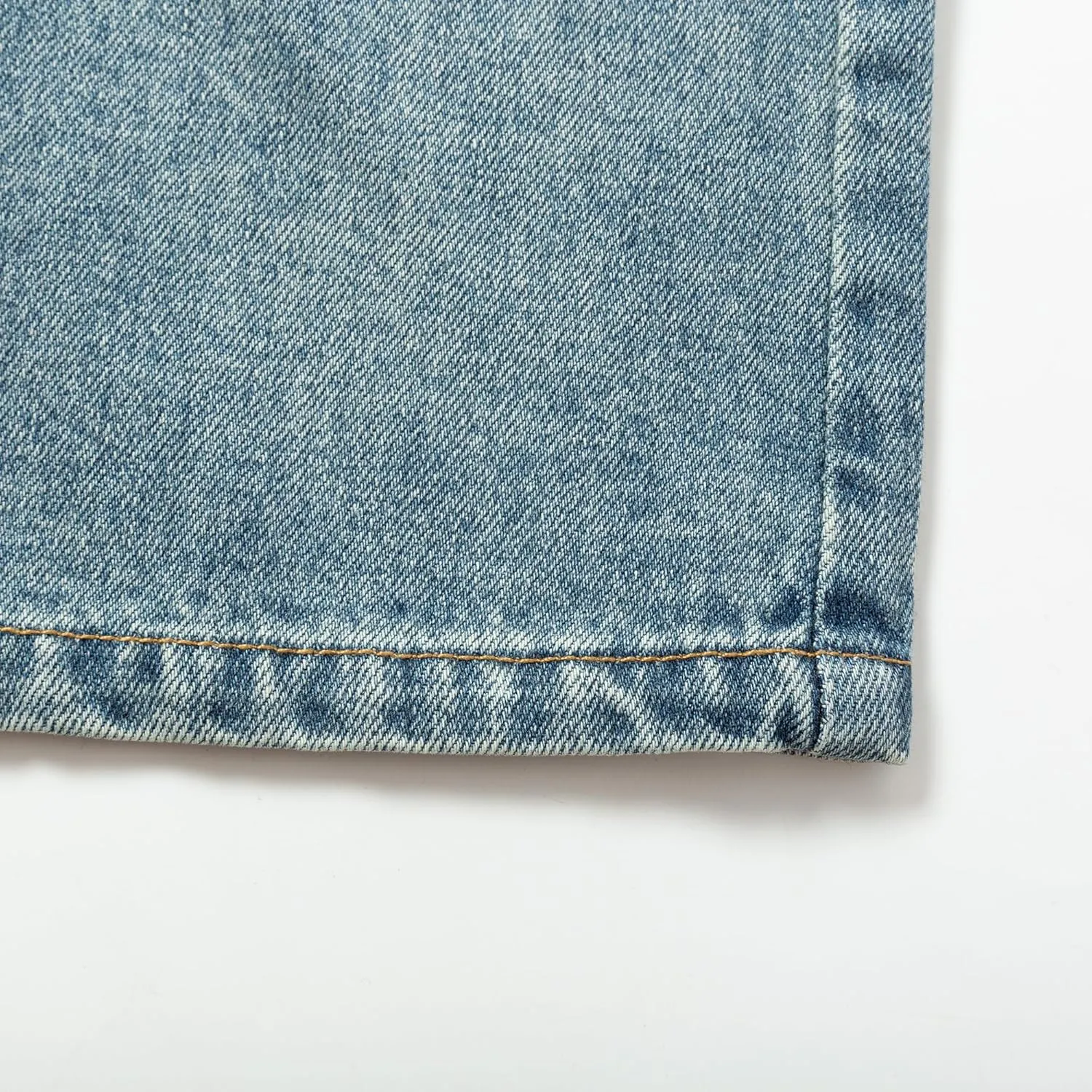 Vintage Denim Long Skirt Women's High Waist A-Line Split Slim Fit Spring Fashion Cover Crotch Half Body Skirt
