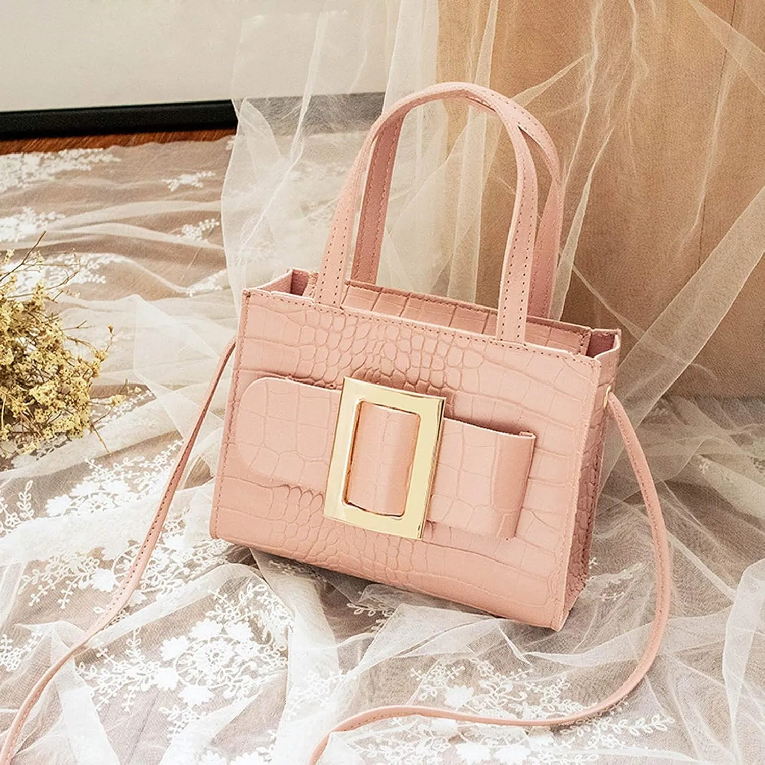 Waterproof Shoulder Bags for Women Cute Hobo Tote Handbags Mini Clutch Purses with Zipper Closure Messenger Bag(One Size)