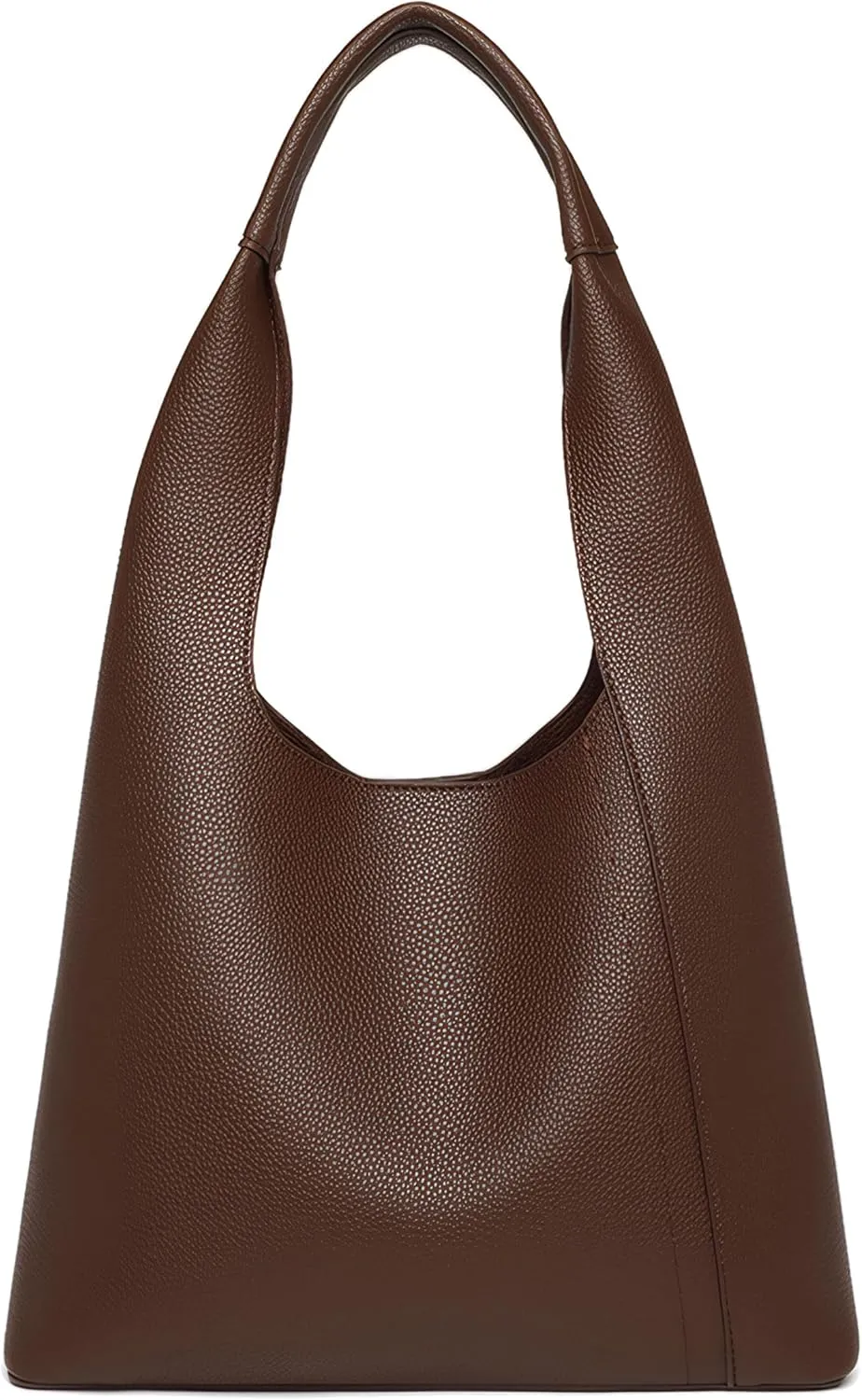 Women Slouchy Hobo Bags Soft Vegan Leather Tote Bag Large Shoulder Purse 2pcs