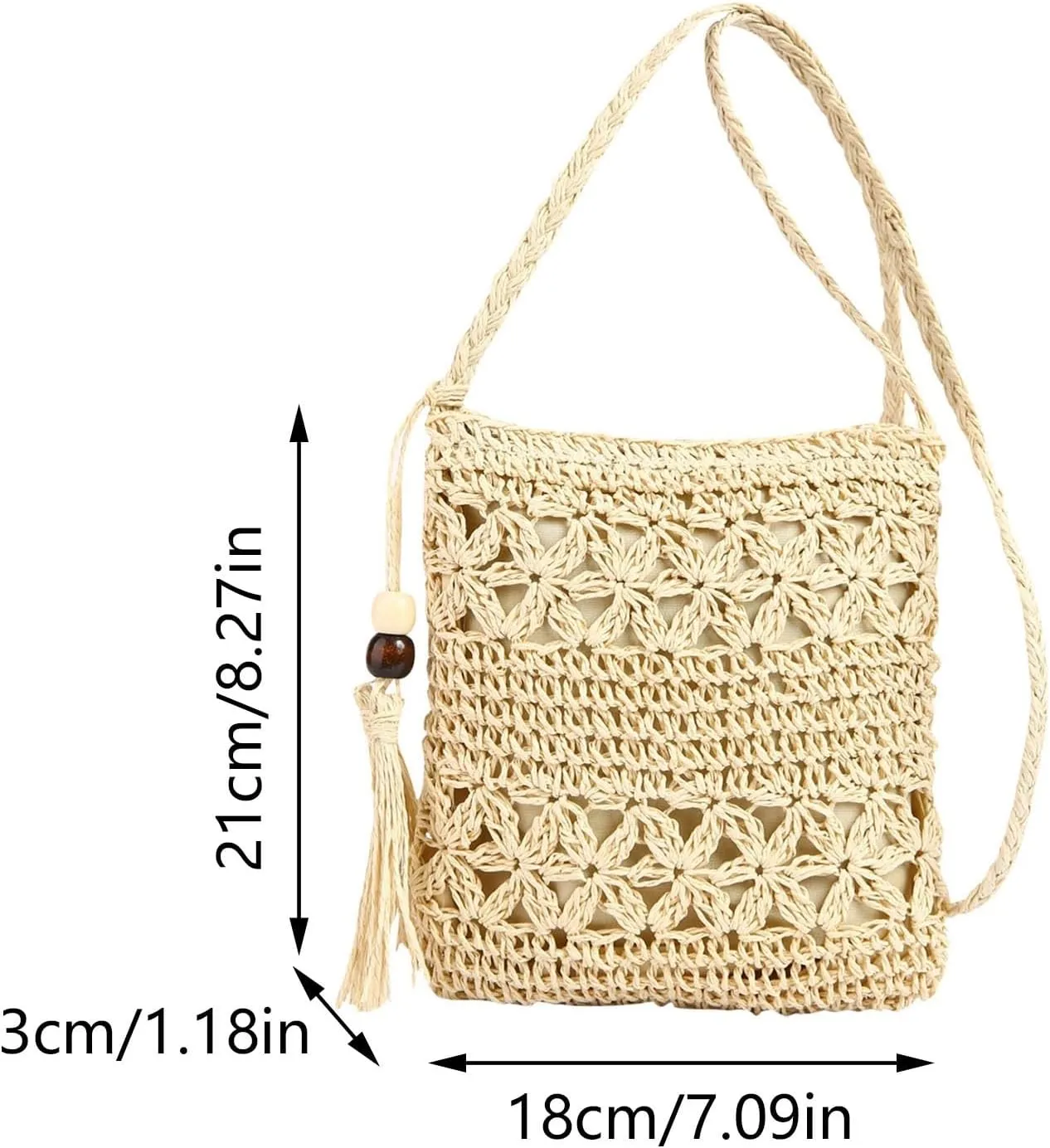 Women's Anti Theft Shoulder Bags Stadium Crossbody Messenger Bags for Concerts Sporting Events Mothers Day Gifts(Brown)