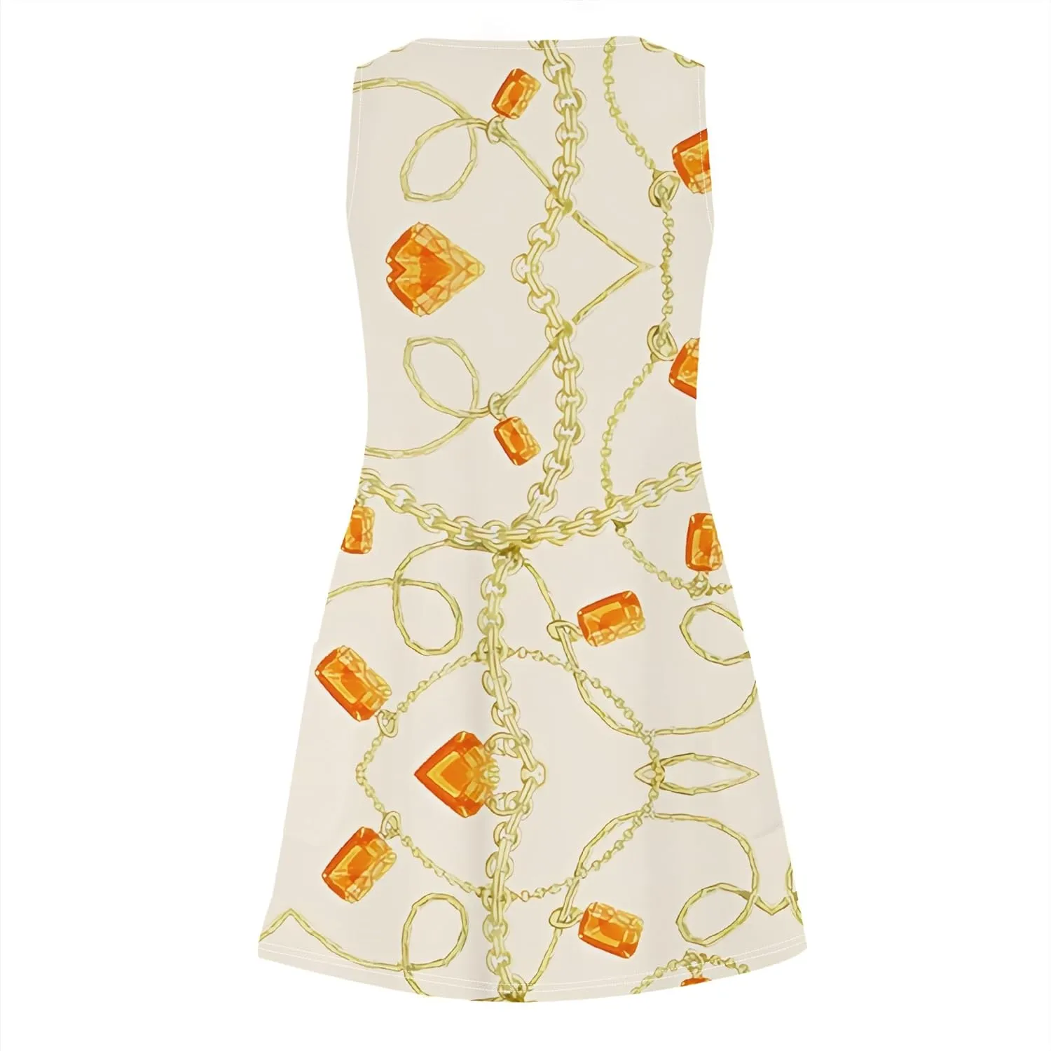 Womens Summer Dresses Casual V Neck Sleeveless Beach Sundresses Fashion A-Line Tank Mini Dress Swimsuit Coverup with Pockets